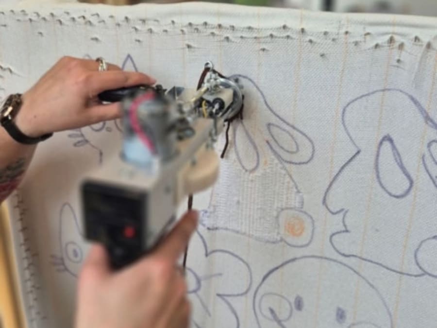 Tufting-Workshop in Vittel (88)
