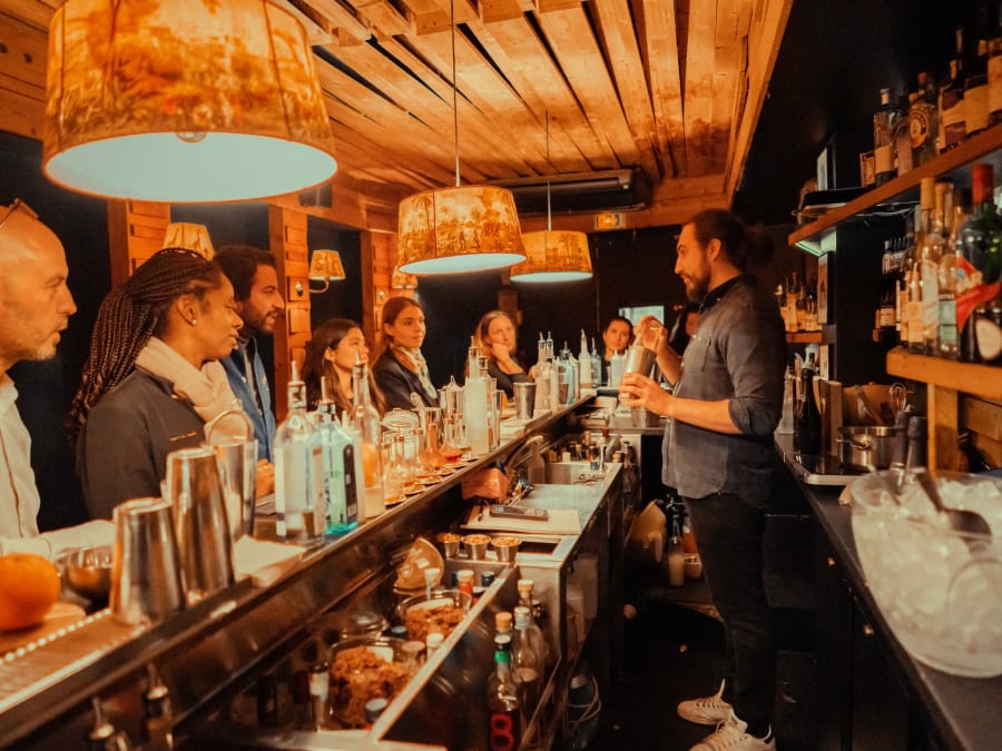 Champagne Cocktail Workshop & Tasting in Paris