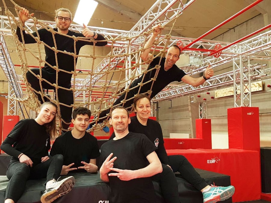 Team Building Parcours Ninja Warrior Osmose au Cateau (Nord)