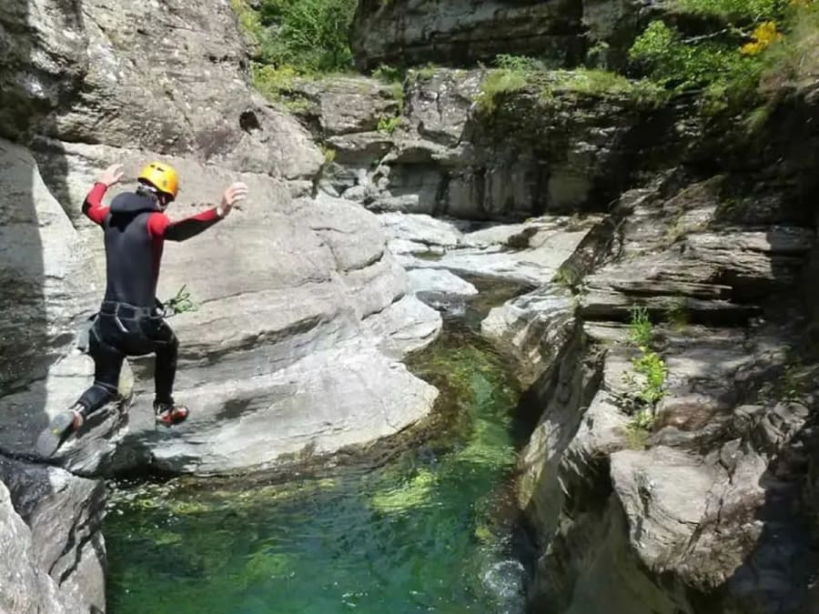 Canyoning au canyon de Chassezac en Ardèche (07)