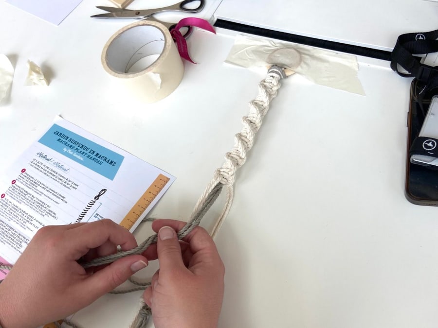 Team Building Atelier Macramé en IDF