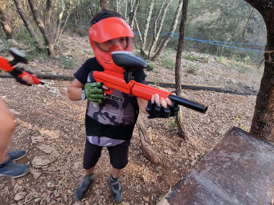 Paintball enfant à Puéchabon (34)
