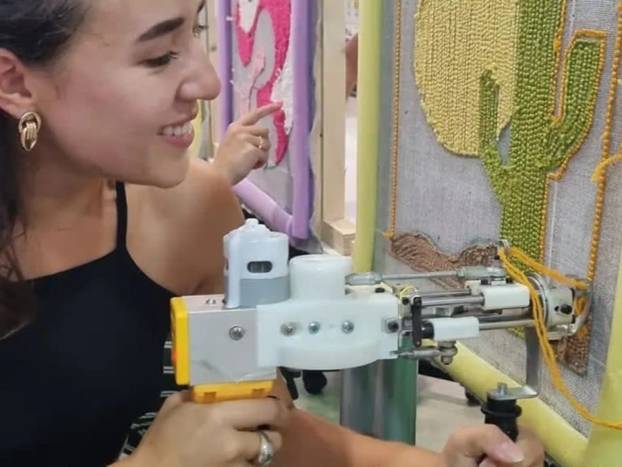 Taller de tufting en Valencia