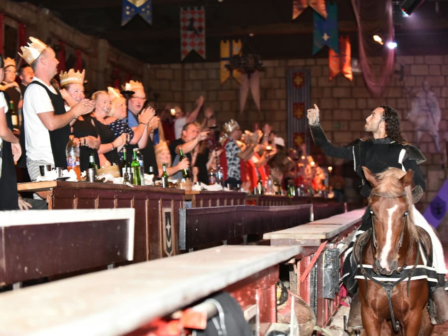 Spectacle médiéval avec dîner banquet au Castillo San Miguel à  Tenerife