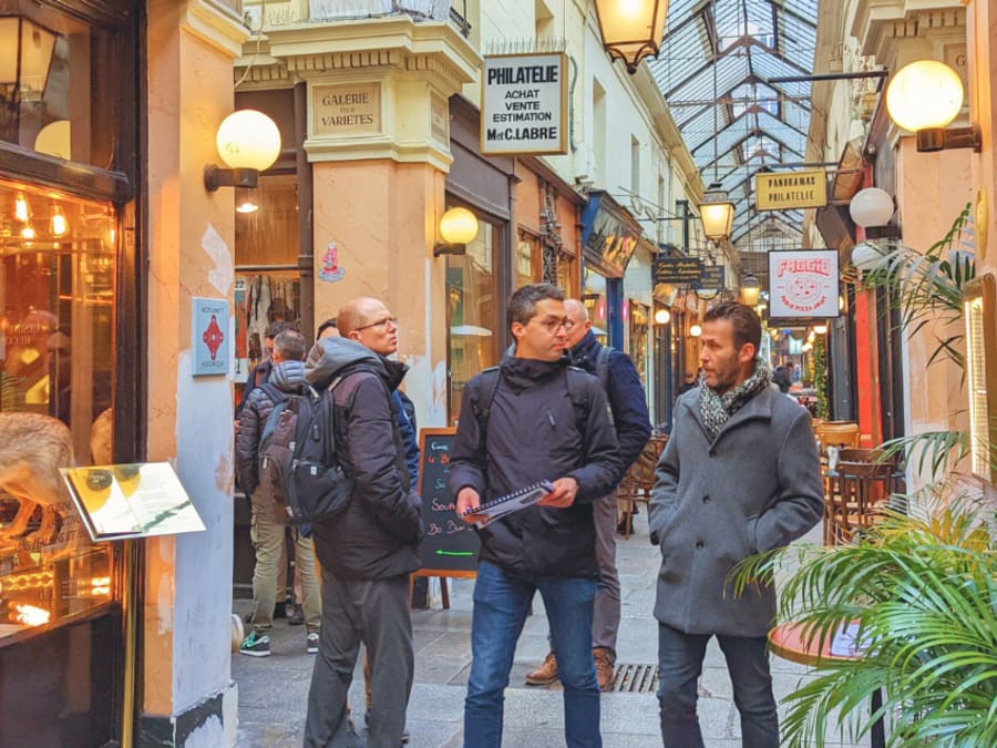 Team Building Cluedo des Passages Couverts à Paris 2ème
