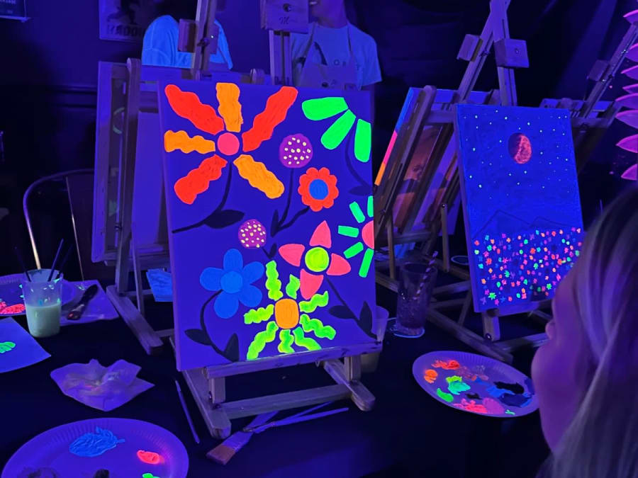 Atelier peinture dans le noir à Strasbourg (67)