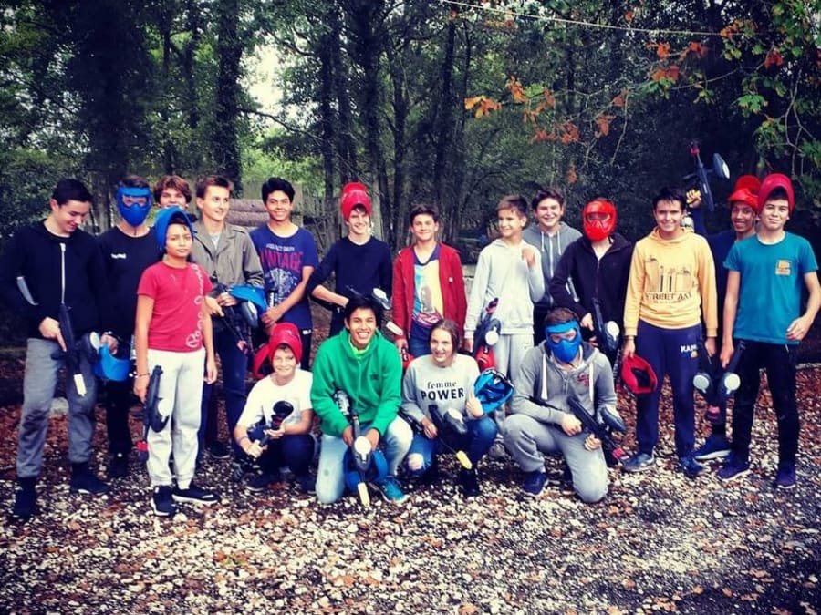 Anniversaire 8-15 ans paintball près de Bordeaux (33)