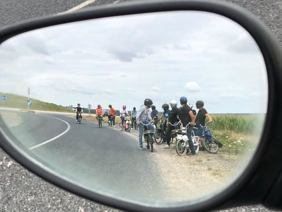 Balade à Solex en Champagne près de Reims