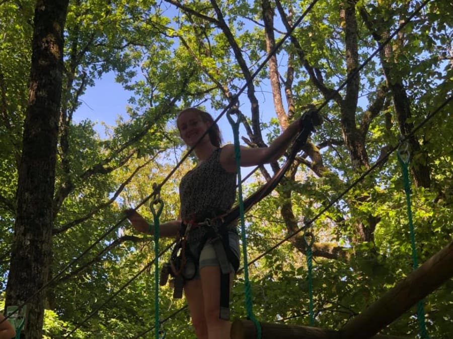 Parcours Accrobranche à Curley proche de Dijon (21)