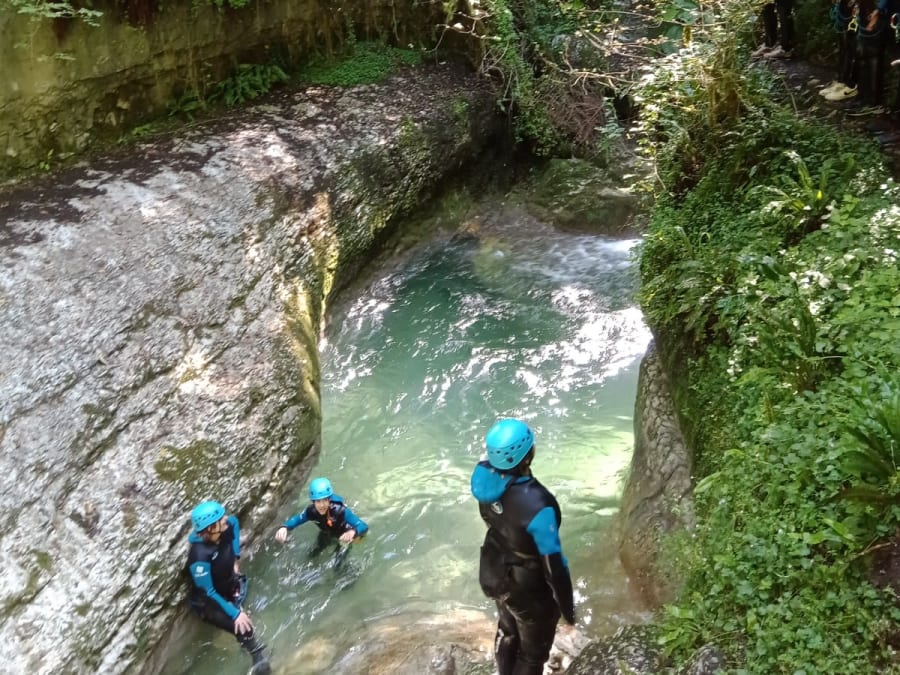 Canyoning dans le Vercors (38)