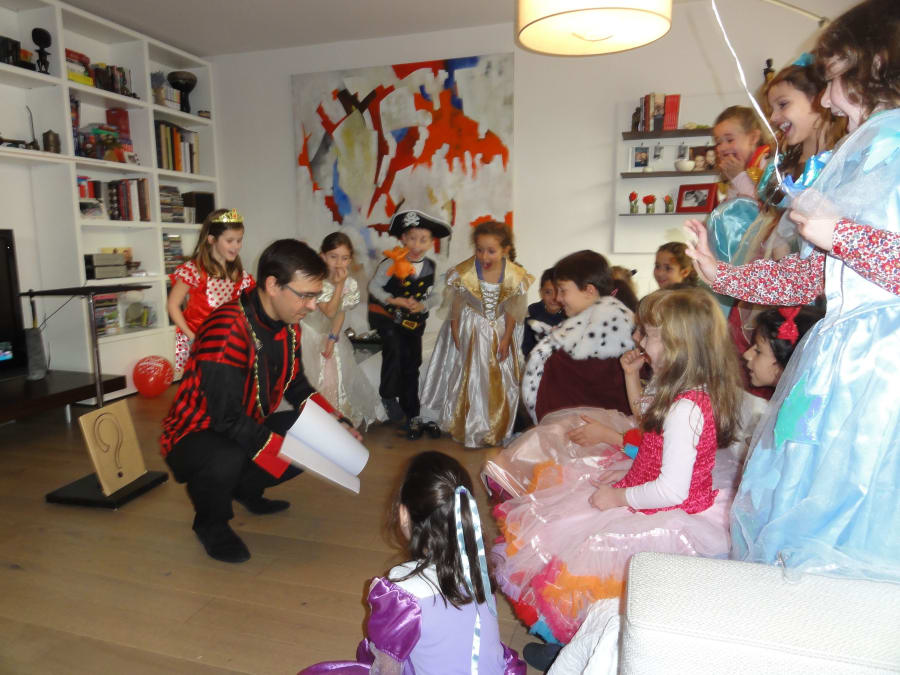 Anniversaire Magie 4-6 ans : un professionnel à domicile (IDF)