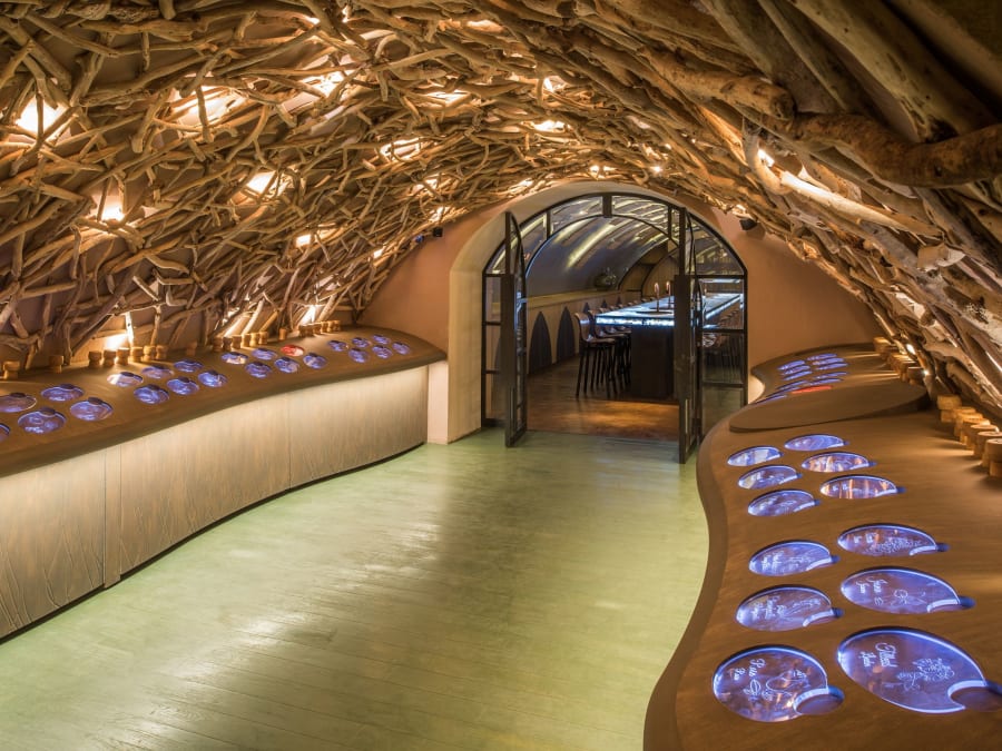 "Crea tu propio vino" en las Cuevas del Louvre, París (en inglés