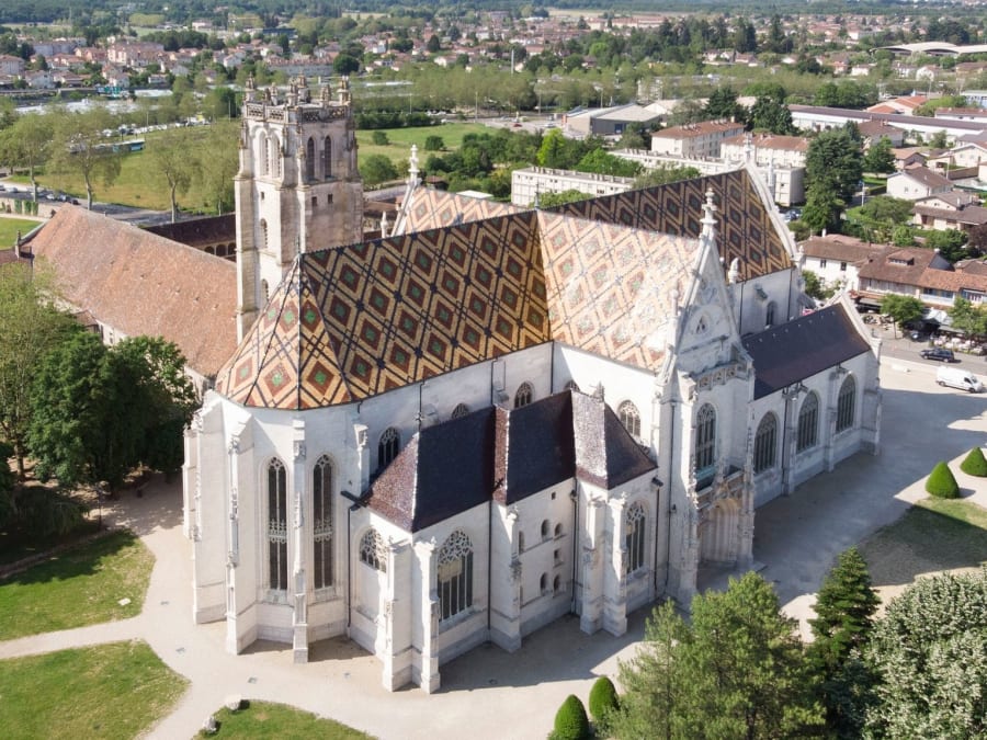 Entrada para el Monastère Royal de Brou en Bourg-en-Bresse (01)