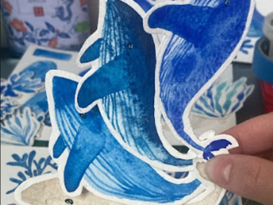 Iniciación al dibujo con acuarela en Saint-Herblain (44)