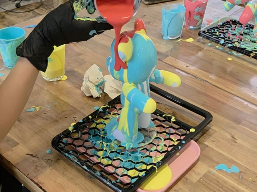 Atelier peinture sur sculpture à Lagny-sur-Marne (77)