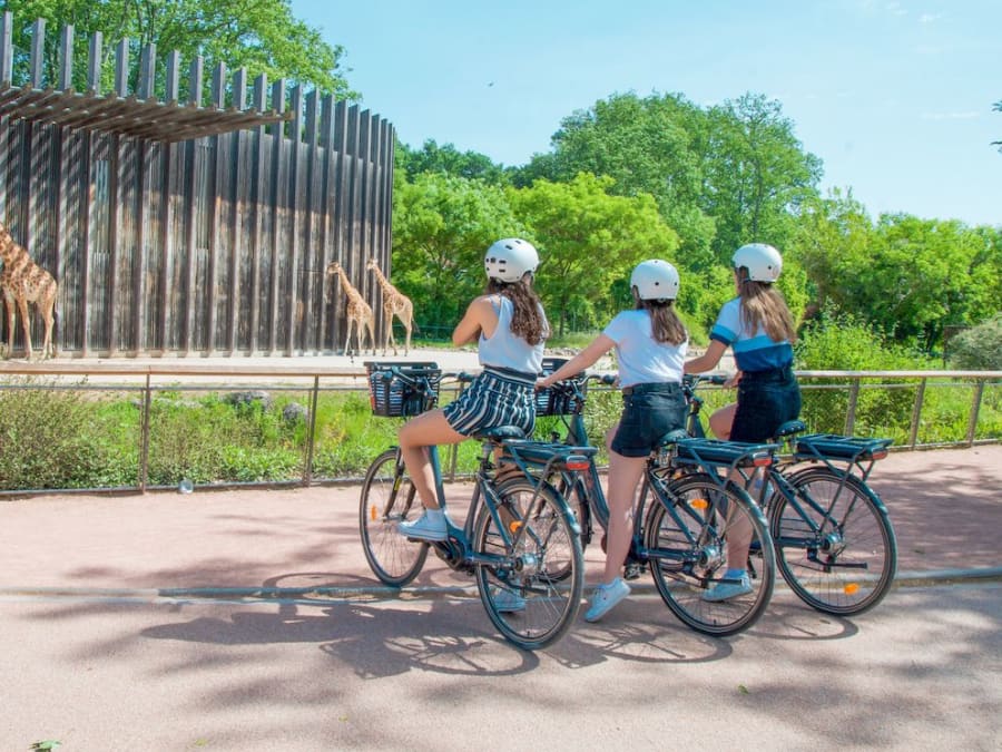 Visite du Parc de la Tête d'Or à Vélo électrique à Lyon  (69)