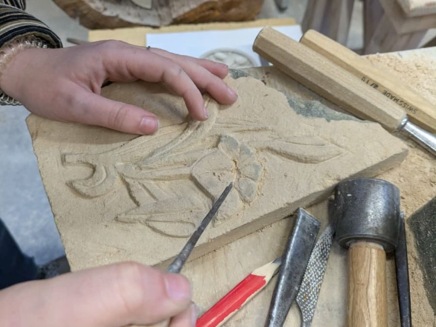 Sculpture workshop near Vannes (56)