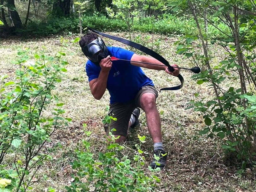 Archery touch in Barrême (04)
