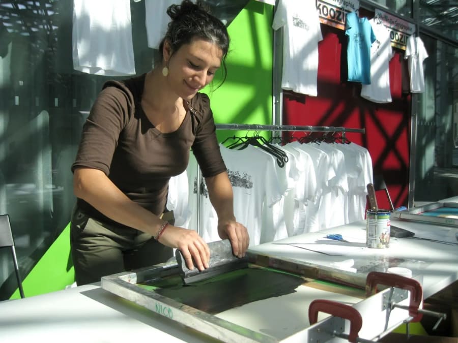 Team Building Initiation à la sérigraphie à Saint-Étienne (42)