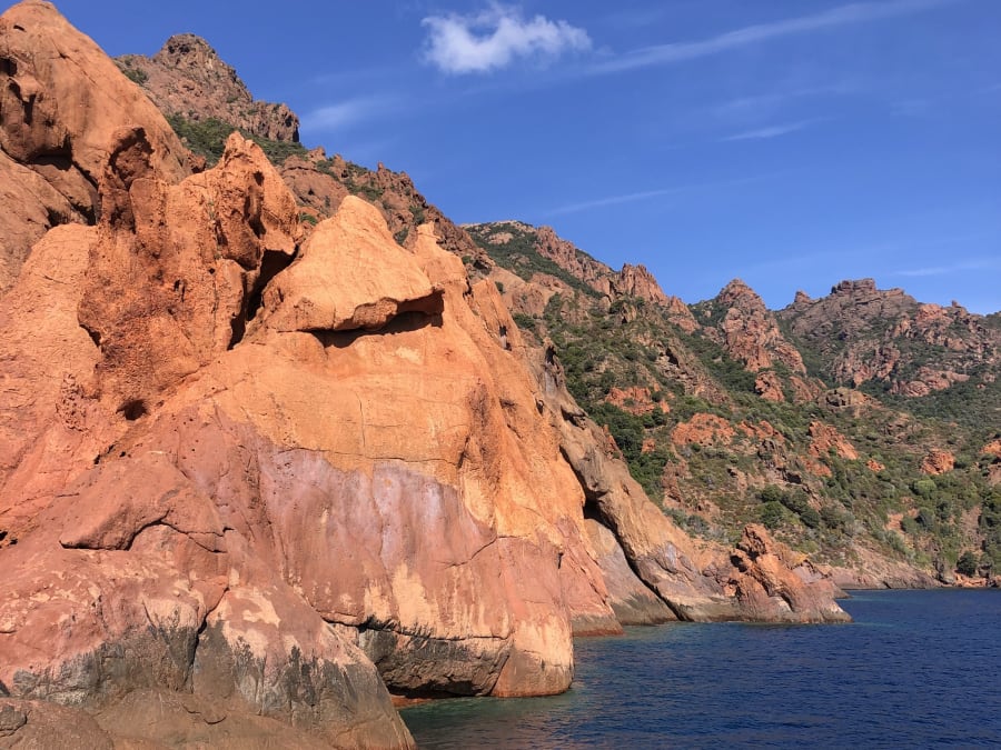 Crucero en lancha rápida Calanques de Piana - Capo Rosso