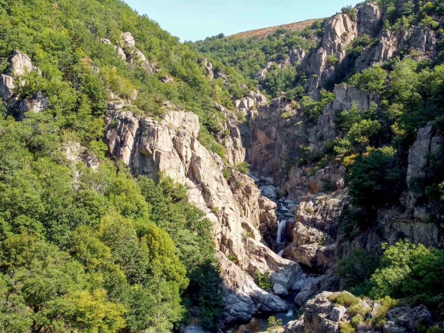 Canyoning aventure sur le Haut-Chassezac (07)
