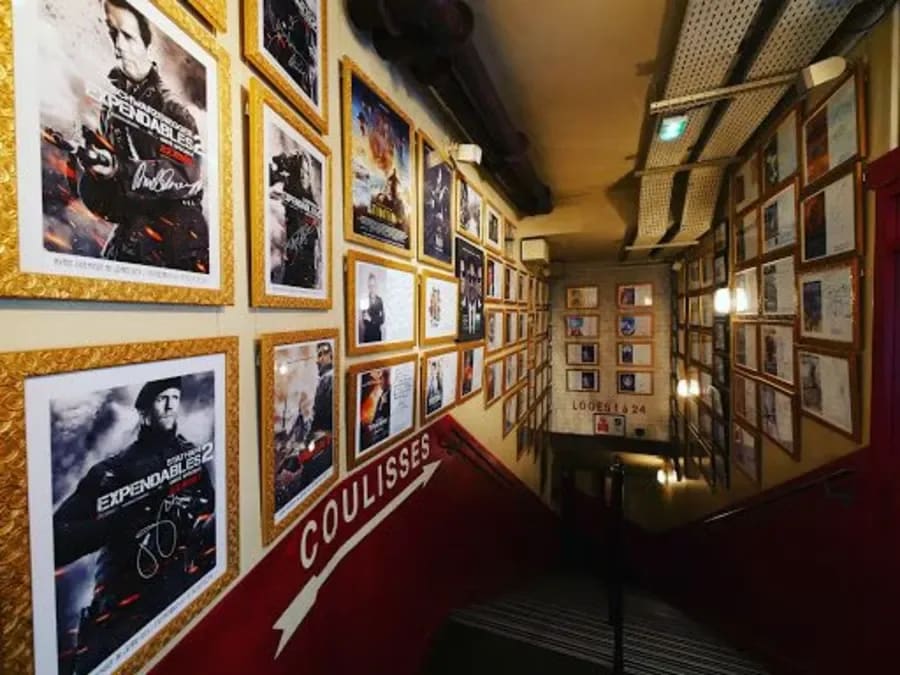 Entrada para los Estudios Rex en el distrito 2 de París