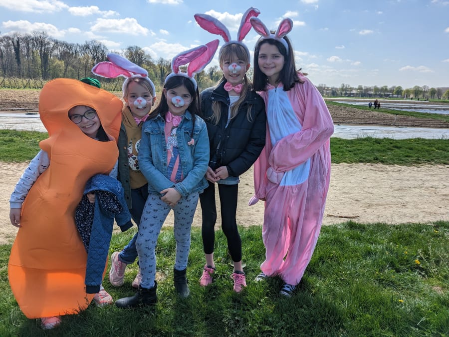 Chasse aux œufs de Pâques à la Cueillette de Chanteloup-en-Brie