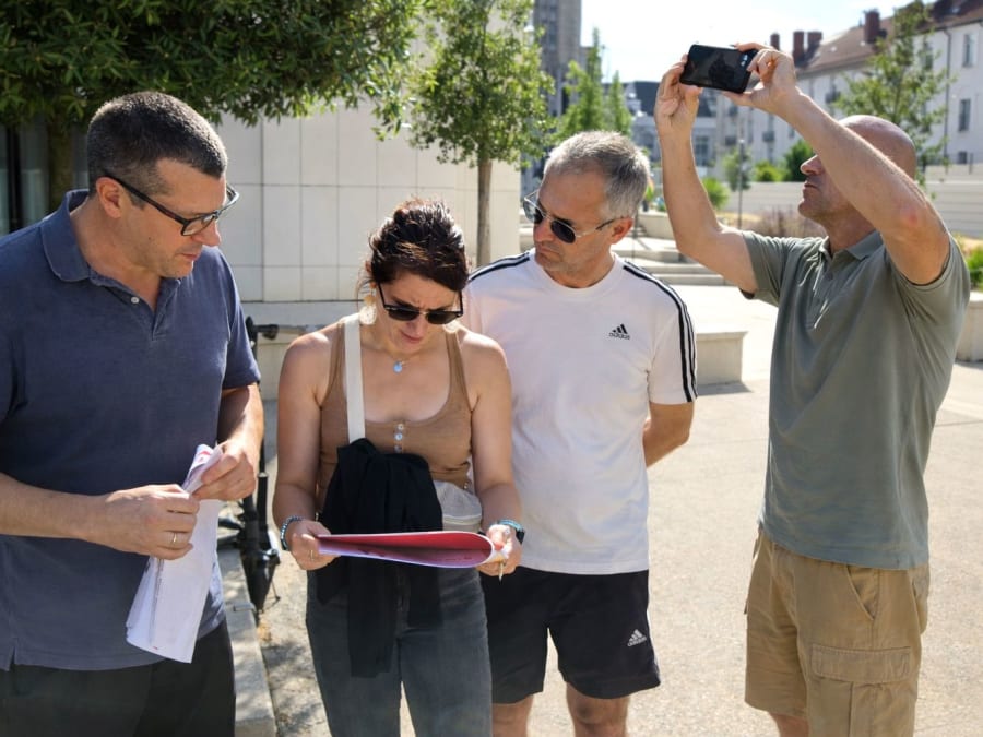 Rally urbano en el corazón de Clermont-Ferrand