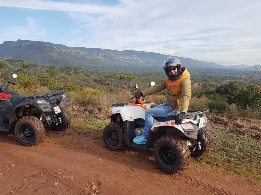 Randonnée Quad proche du Muy dans le Massif des Maures (83)