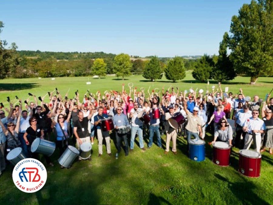 Team building percussions brésiliennes