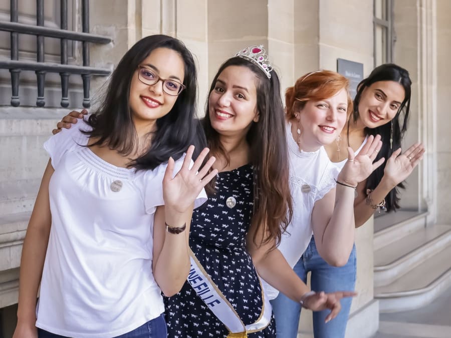 Séance photo spéciale EVJF à Paris