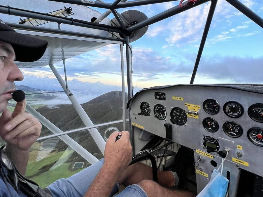 Baptême de l'air en ULM à Saint-Paul (97)