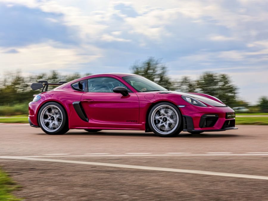 Porsche Cayman GT4 RS driving experience at Abbeville Stadium