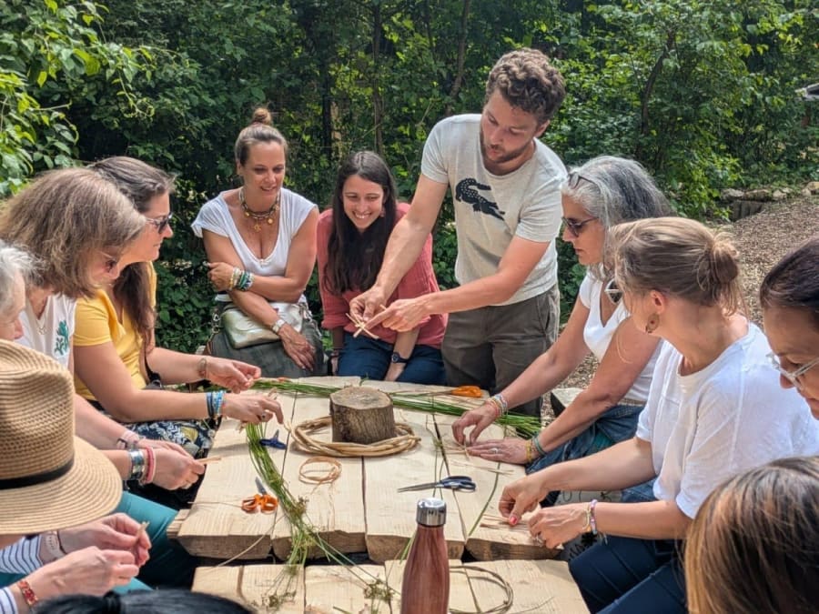 Atelier initiation à la vannerie à Aix-en-Provence (13)