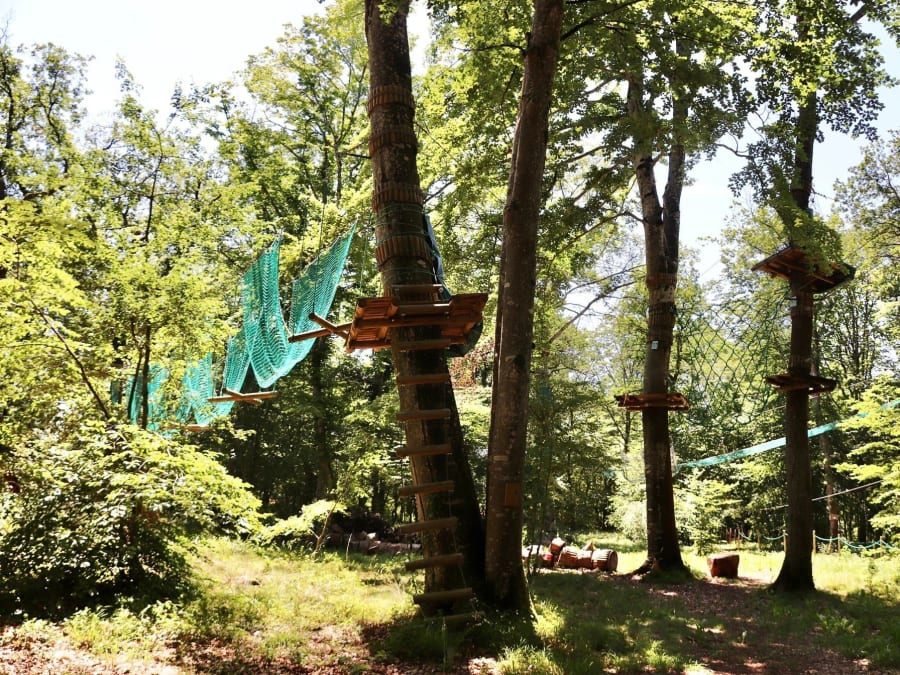 Anniversaire Accrobranche 6-11 ans à Curley proche de Dijon