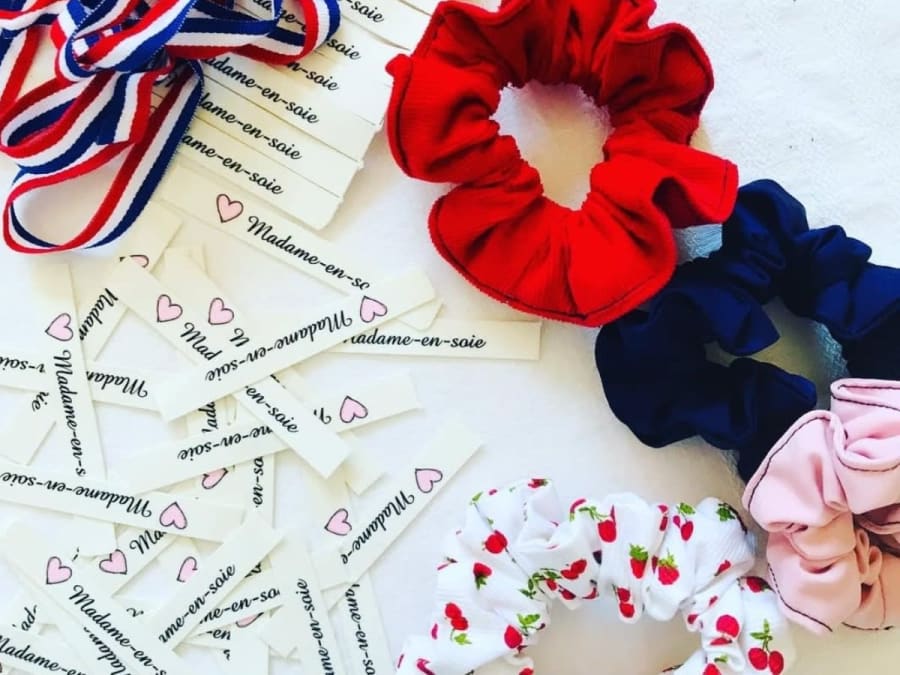 Scrunchie-making workshop in Paris 20th arrondissement
