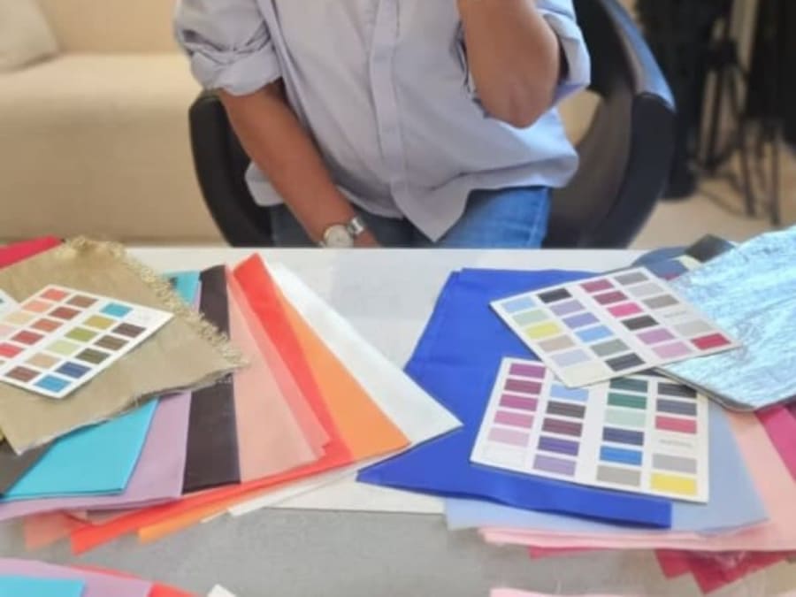 Taller de colorimetría de grupo en el distrito 6 de Lyon