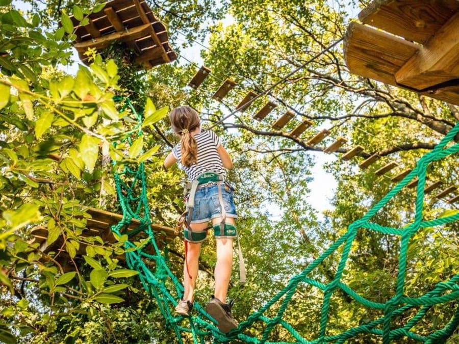 Anniversaire accrobranche à Sommières (30)