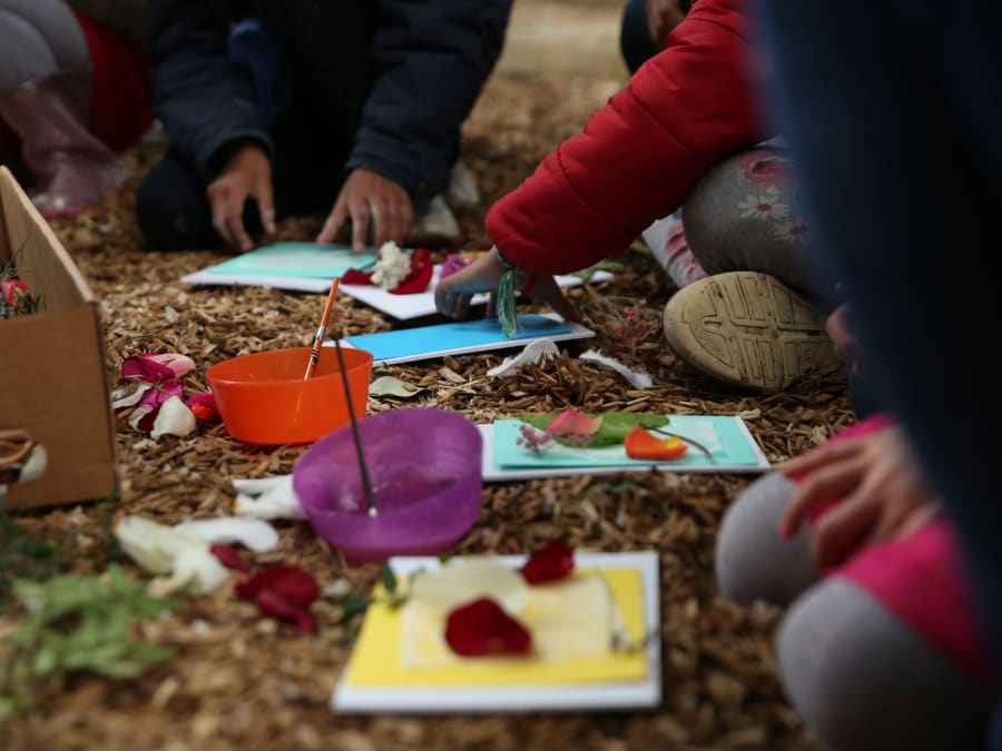 Anniversaire Land art 6-15 ans en Ile-de-France