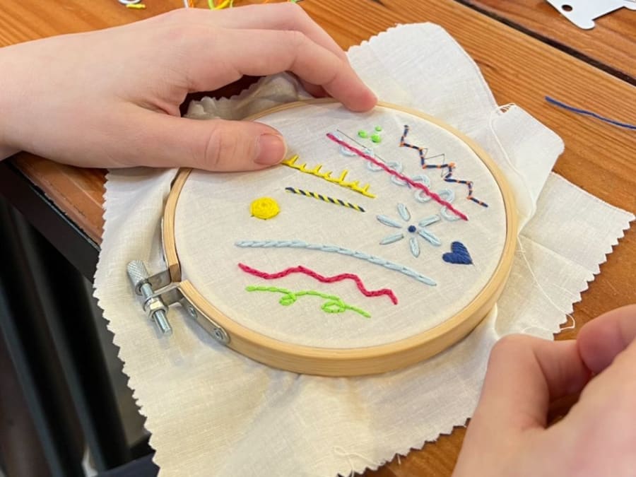 Atelier à la broderie sur vêtements à Toulouse (31)