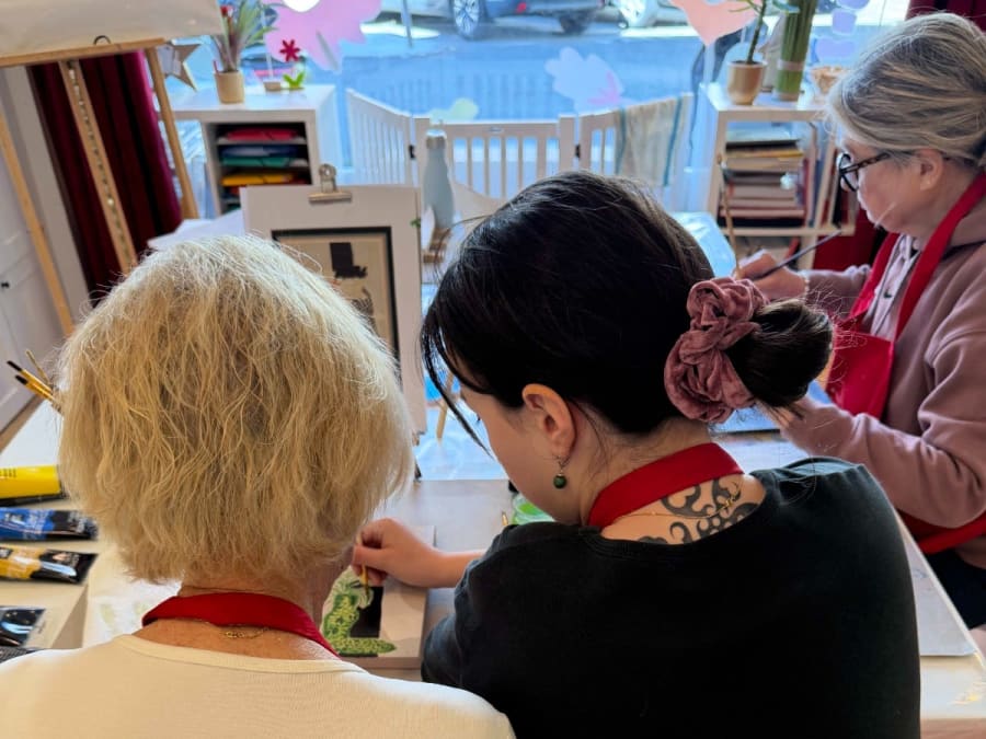 Adult drawing or painting workshop in Antibes (06)
