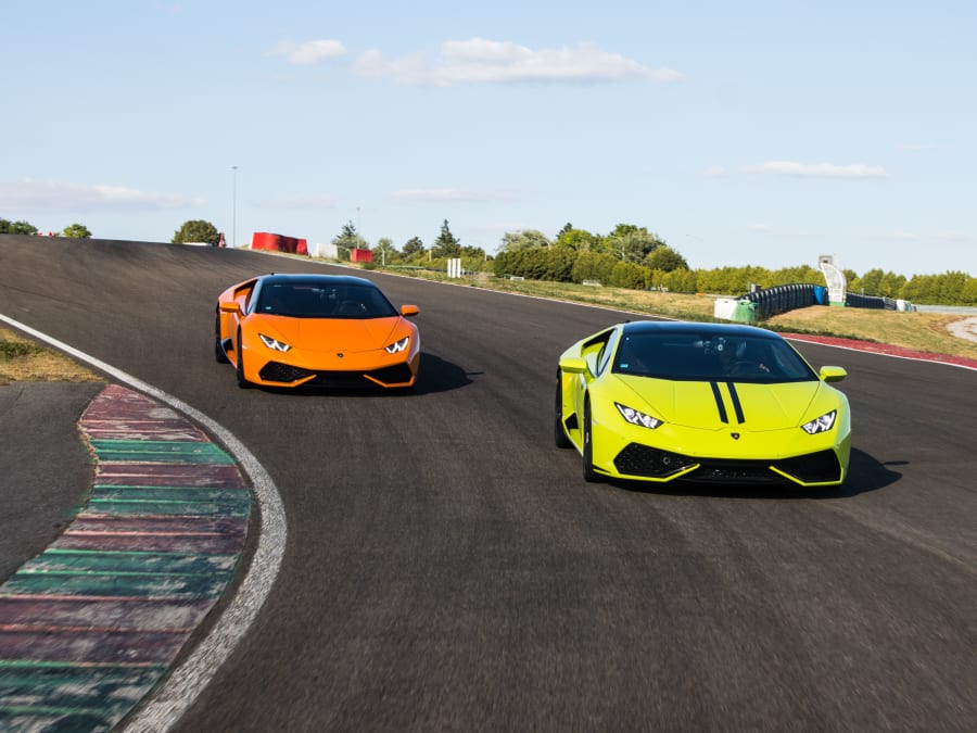Stage Lamborghini Huracan+Porsche 991+Ferrari F8 à Ferté Gaucher