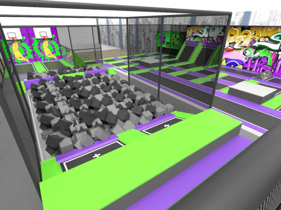 Parque de camas elásticas en Corbeil-Essonnes (91)