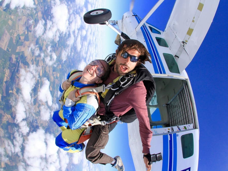 Salto en paracaídas sobre Les Sables-d'Olonne