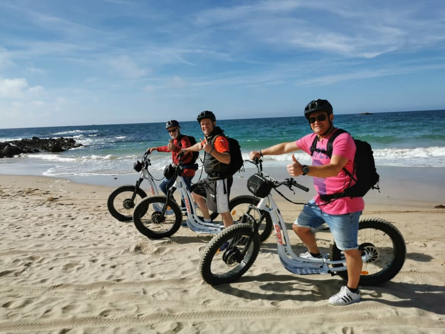 Electric scooter ride around Cap Fréhel (22)