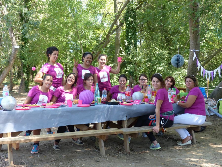 EVG/EVJF au Parc aventure accrobranche à Sommières (30)