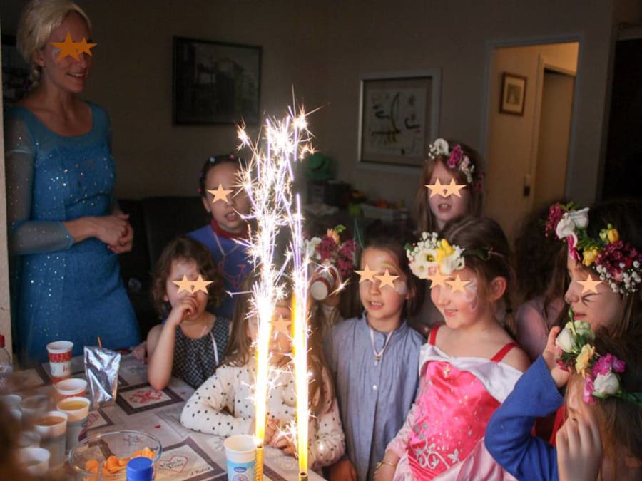 Anniversaire Princesse 3-9 ans à domicile (IDF)