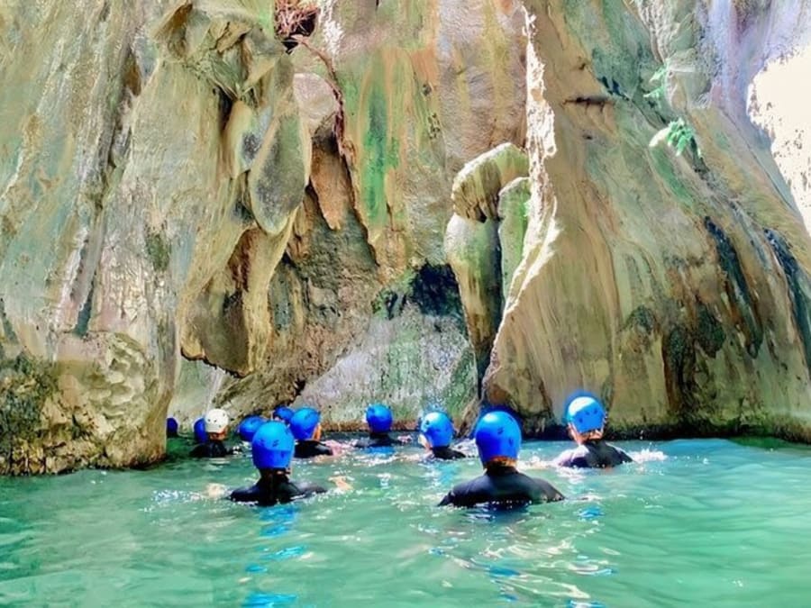 Canyoning em Benahavís, perto de Marbella