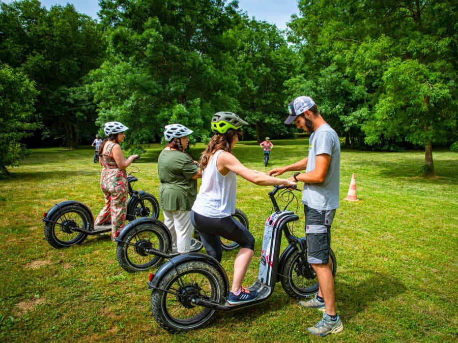 Balade en trottinette électrique à Auch (32)