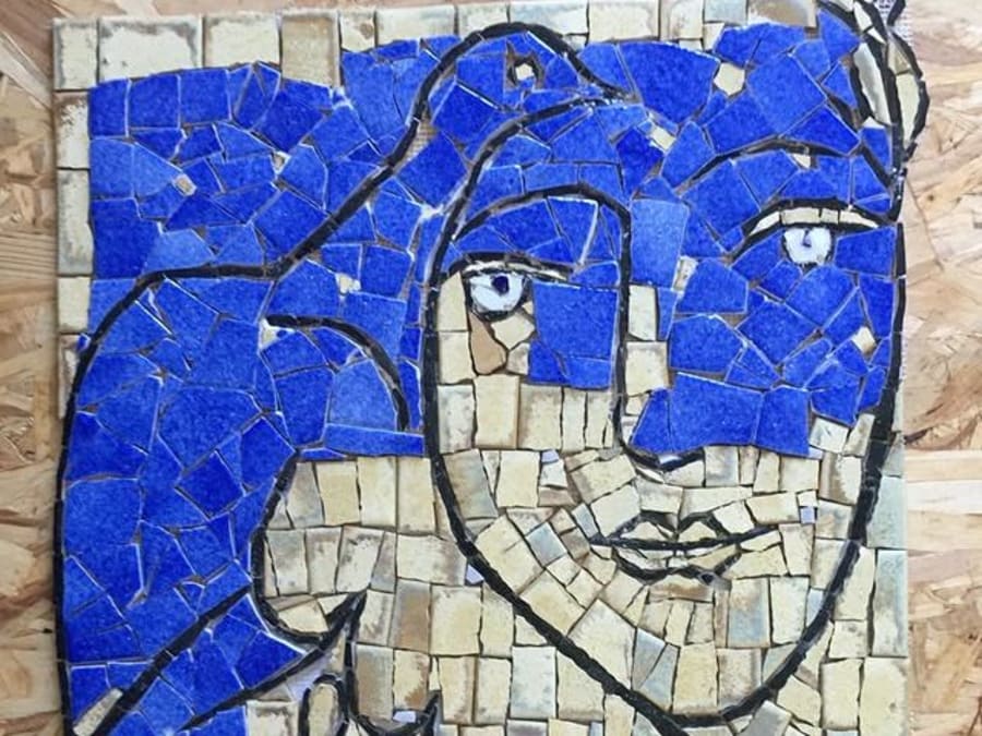 Atelier mosaïque à Paris 19ème